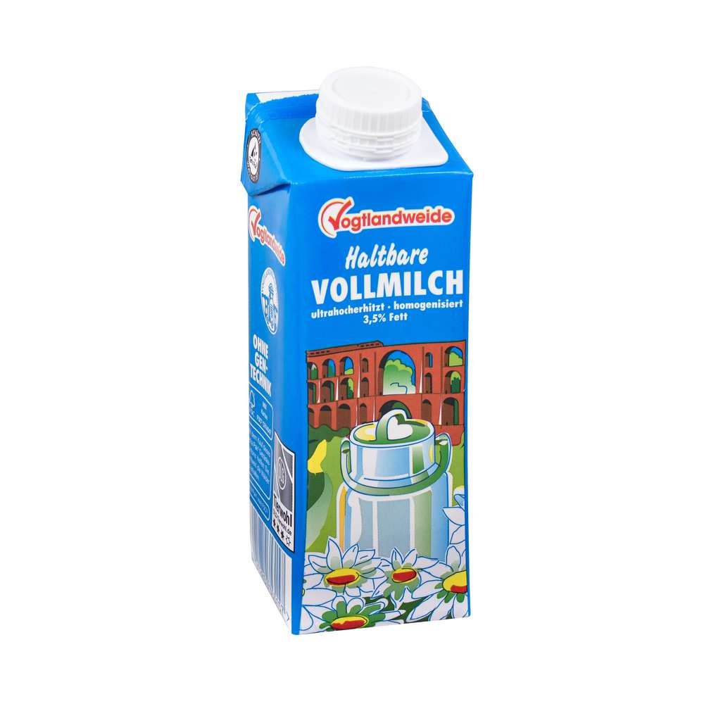 Produktabbildung Vogtlandweide H-Vollmilch 3,5 % Fett