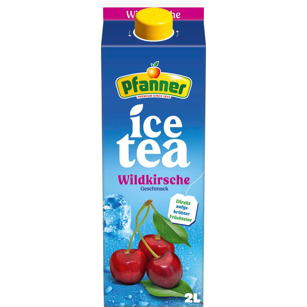 Produktabbildung Pfanner Eistee, Wildkirsche