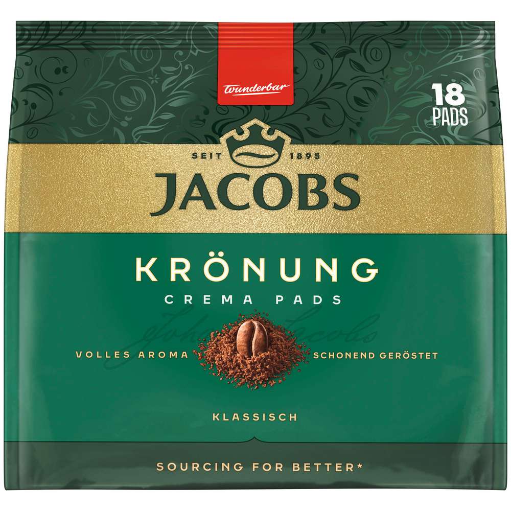 Produktabbildung Jacobs Kaffeepads Crema