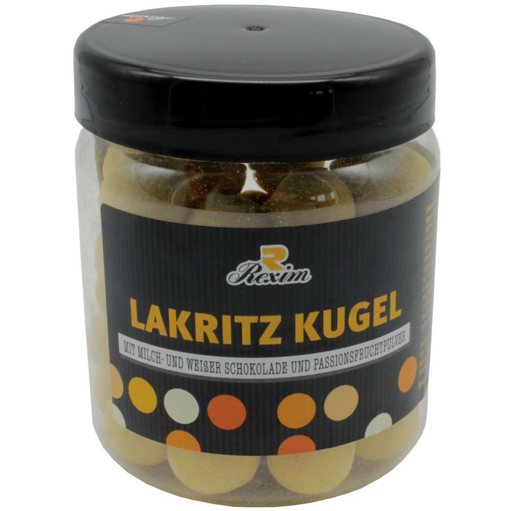 Produktabbildung Rexim Lakritz-Kugeln, Passionsfrucht