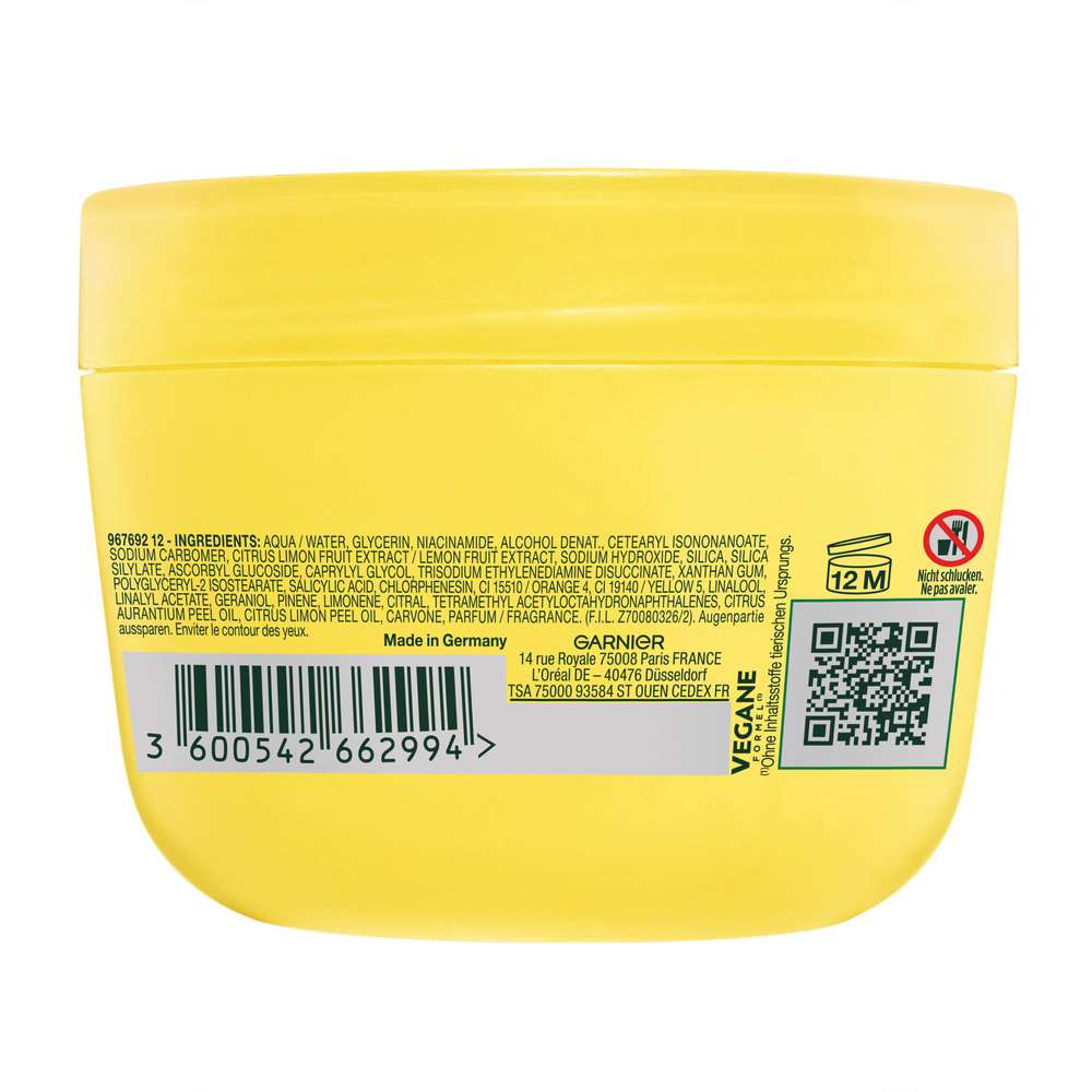 Produktabbildung Garnier Glow Booster Sorbet Creme, Vitamin C