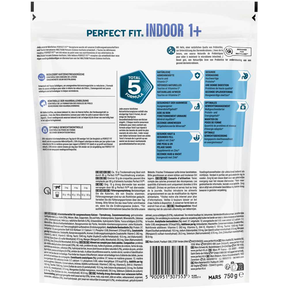 Produktabbildung Perfect Fit Katzen-Trockenfutter, Indoor, Huhn