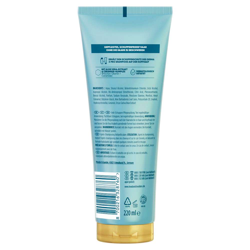 Produktabbildung Head & Shoulders Kopfhautpflege Derma X Pro, beruhigend