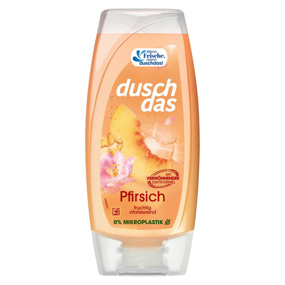 Produktabbildung Duschdas Duschgel, Pfirsich