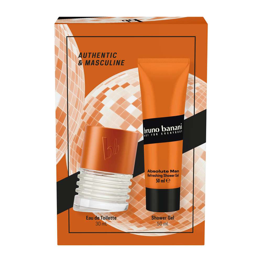 Produktabbildung Bruno Banani Geschenk-Set Absolute Man, Eau de Toilette/Shower Gel