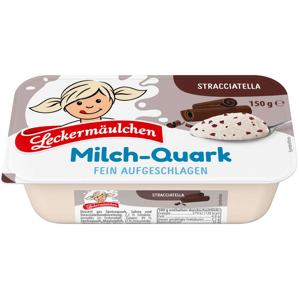 Produktabbildung Leckermäulchen Milchquark, Stracciatella