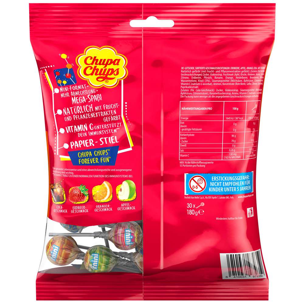Produktabbildung Chupa Chups Mini Lutscher