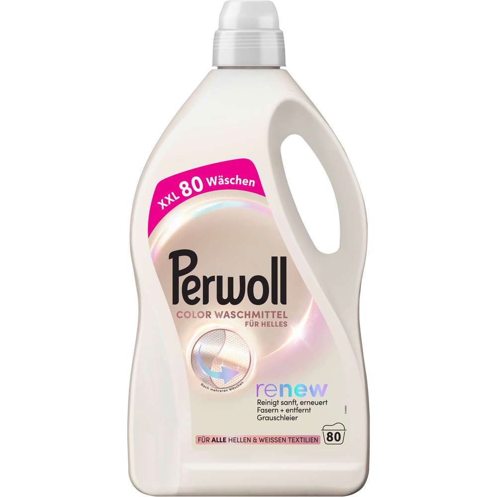 Produktabbildung Perwoll Color-Waschmittel, flüssig, Renew Für Helles