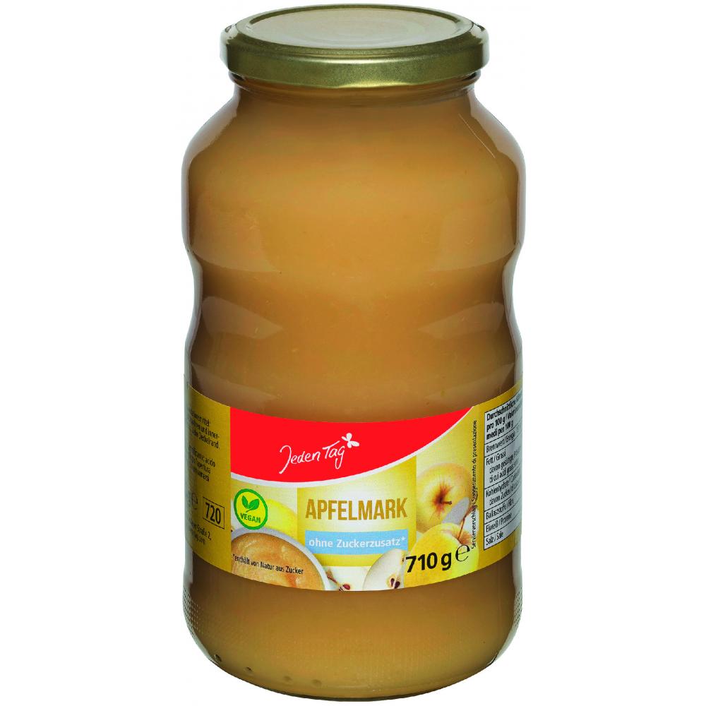 Produktabbildung keine Marke Jeden Tag Apfelmark, 710 g