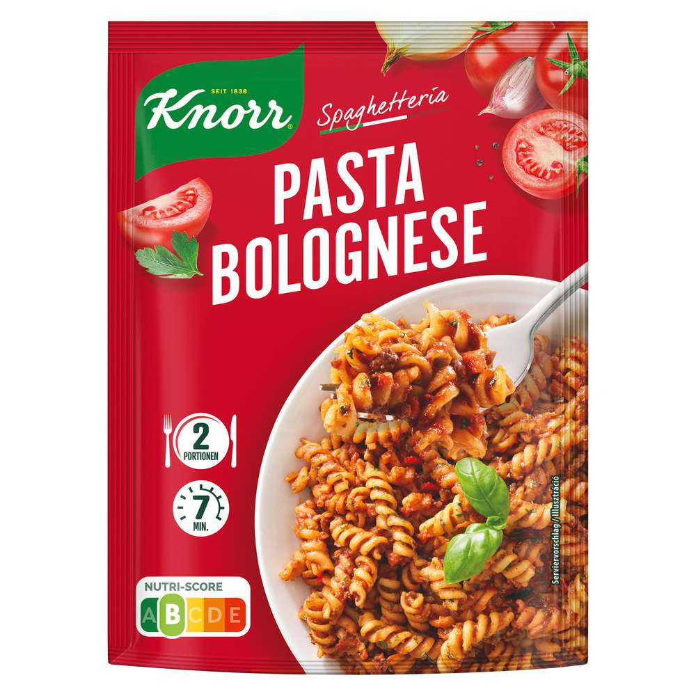 Produktabbildung Knorr Spaghetteria Pasta Bolognese