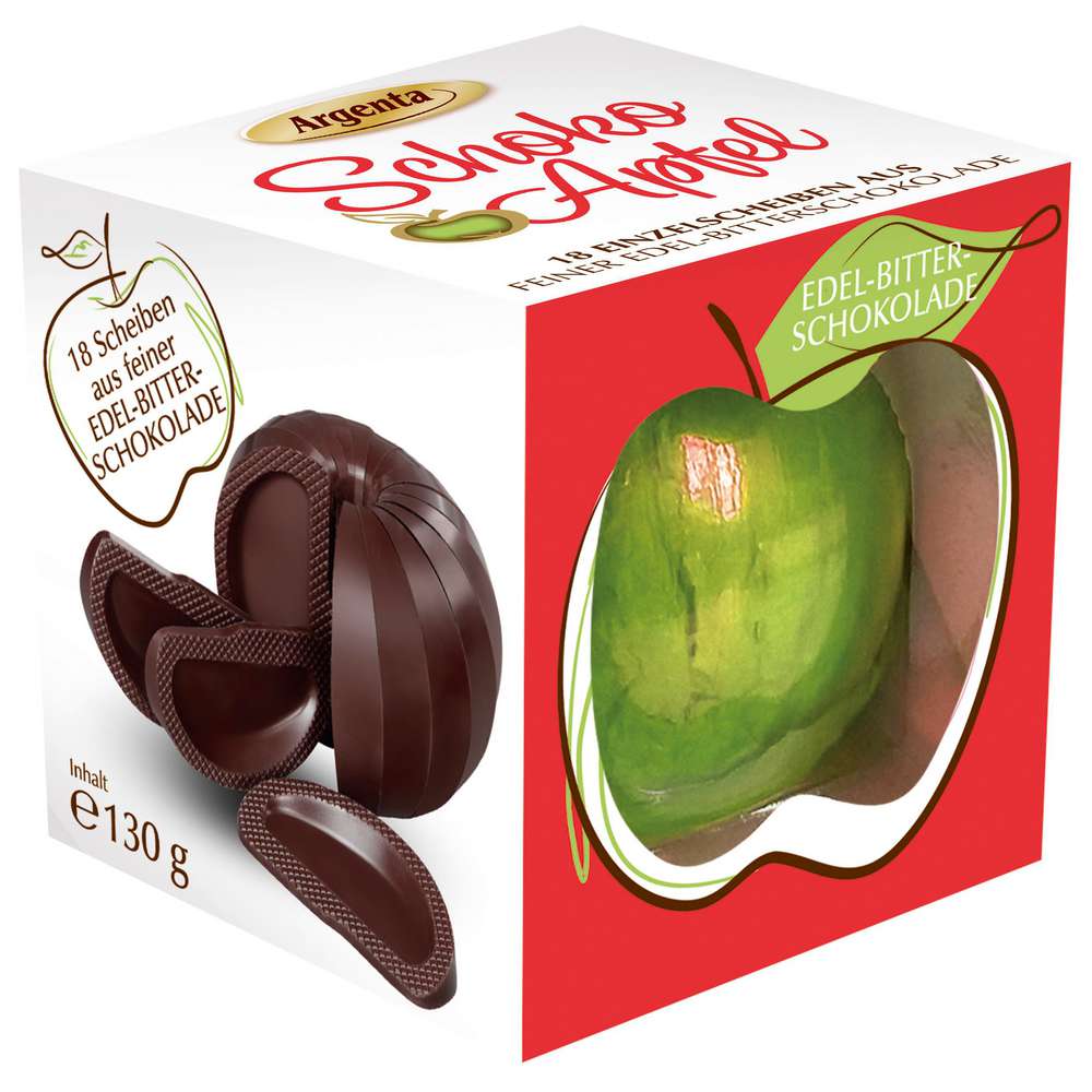Produktabbildung Elbflorenz Schoko-Apfel, Edelbitter