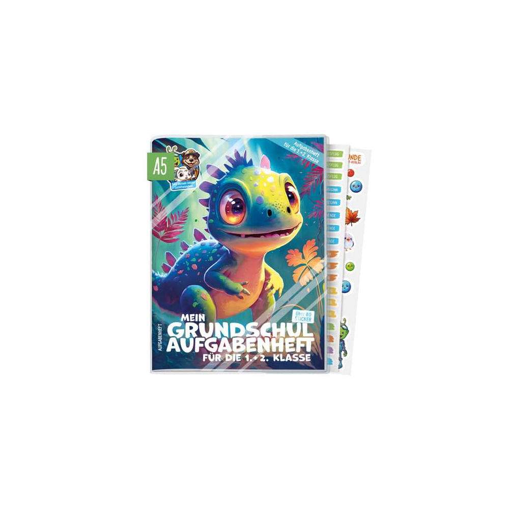 Produktabbildung Haefft Hausaufgabenheft für die 1. + 2. Klasse
