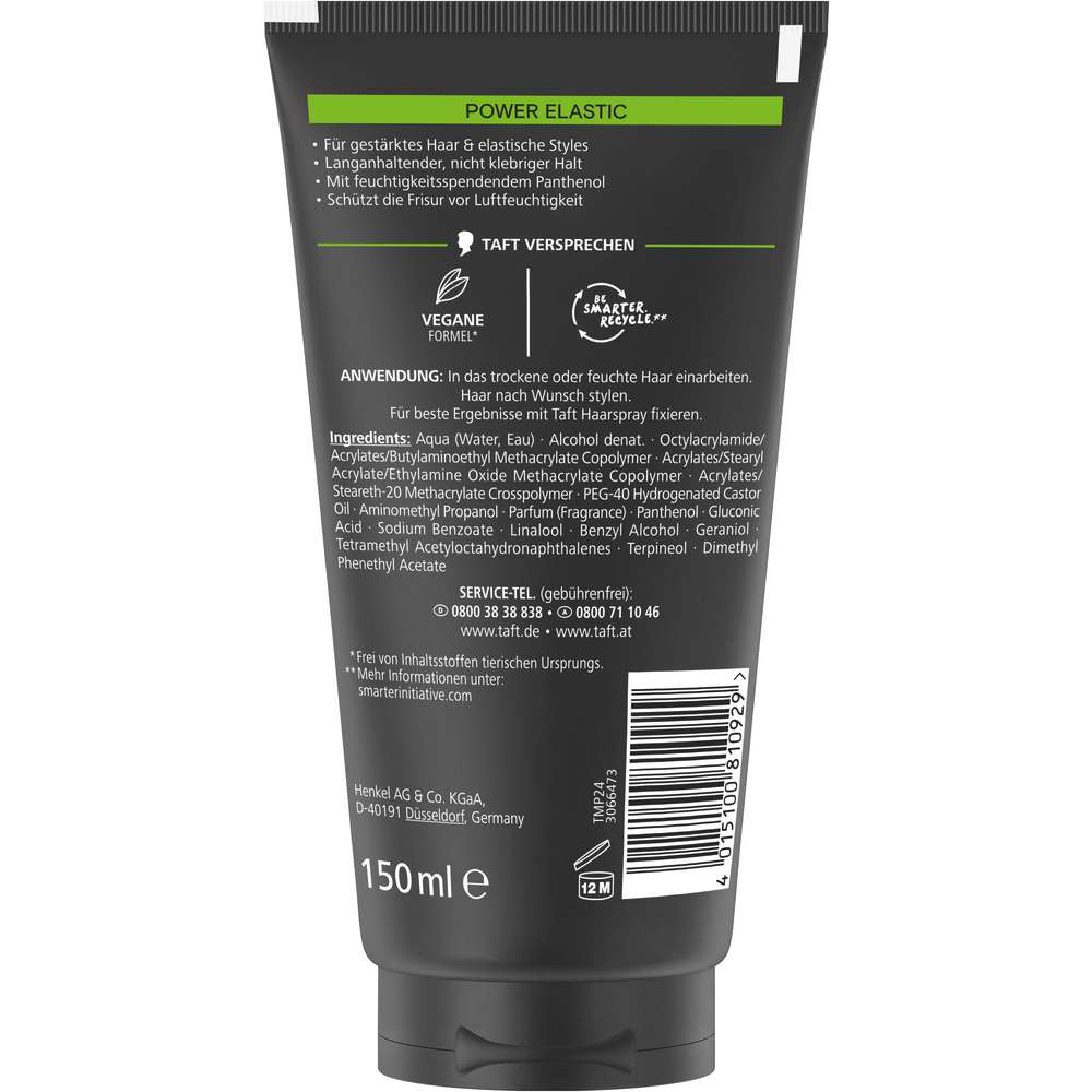 Produktabbildung Drei Wetter Taft Haargel, Power Elastic-Halt 5