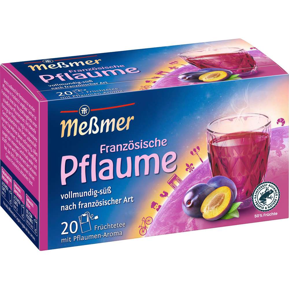 Produktabbildung Messmer Ländertee Französische Pflaume