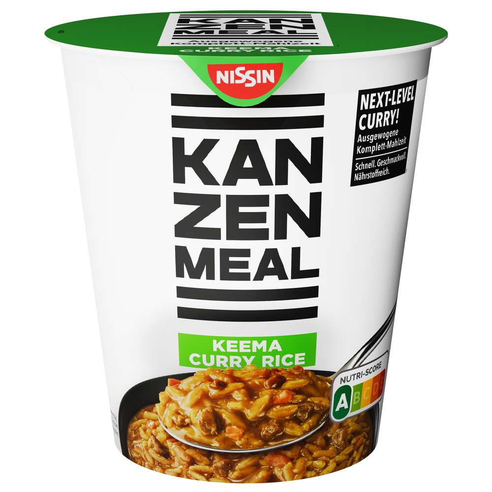 Produktabbildung Nissin Kanzen Meal Keema Curry Rice