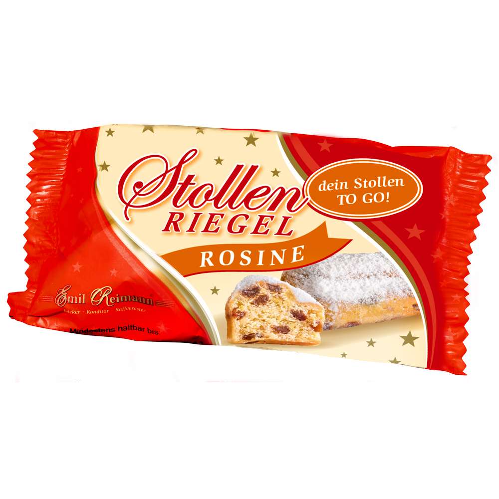 Produktabbildung Emil Reimann Stollen-Riegel Rosine