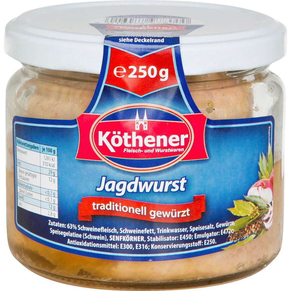 Produktabbildung Köthener Jagdwurst