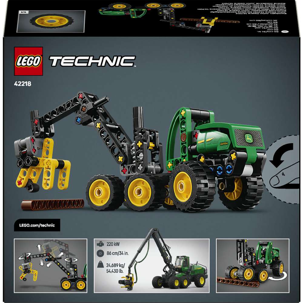 Produktabbildung Lego LEGO Technic John Deere 1470H Rad-Harvester 42218