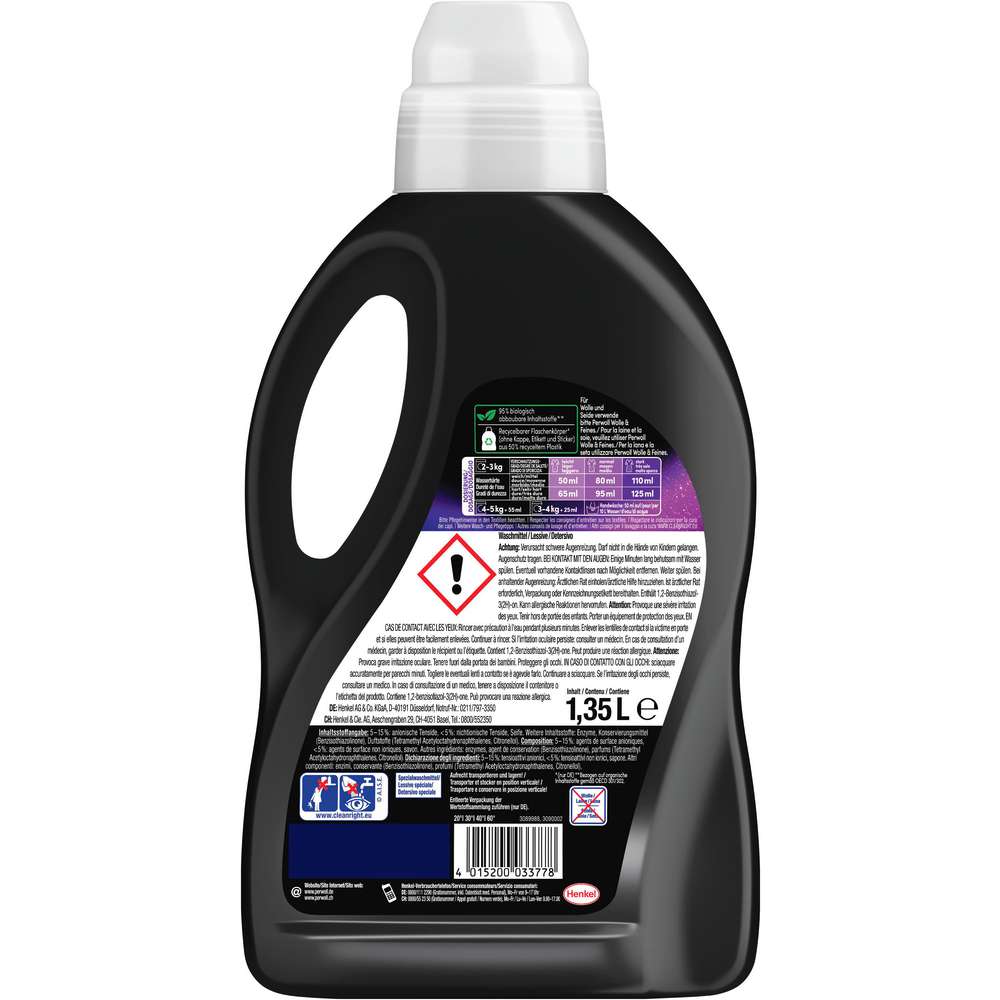 Produktabbildung Perwoll Color-Waschmittel, flüssig, Renew Black