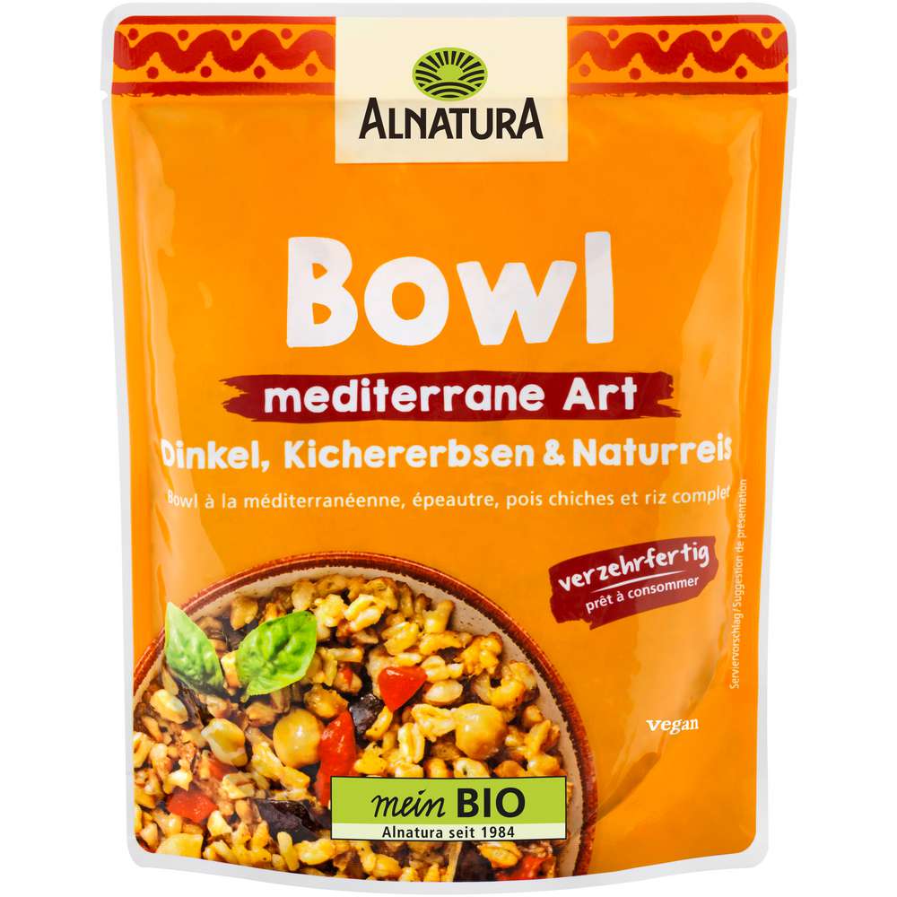 Produktabbildung Alnatura Bio Bowl mediterraner Art