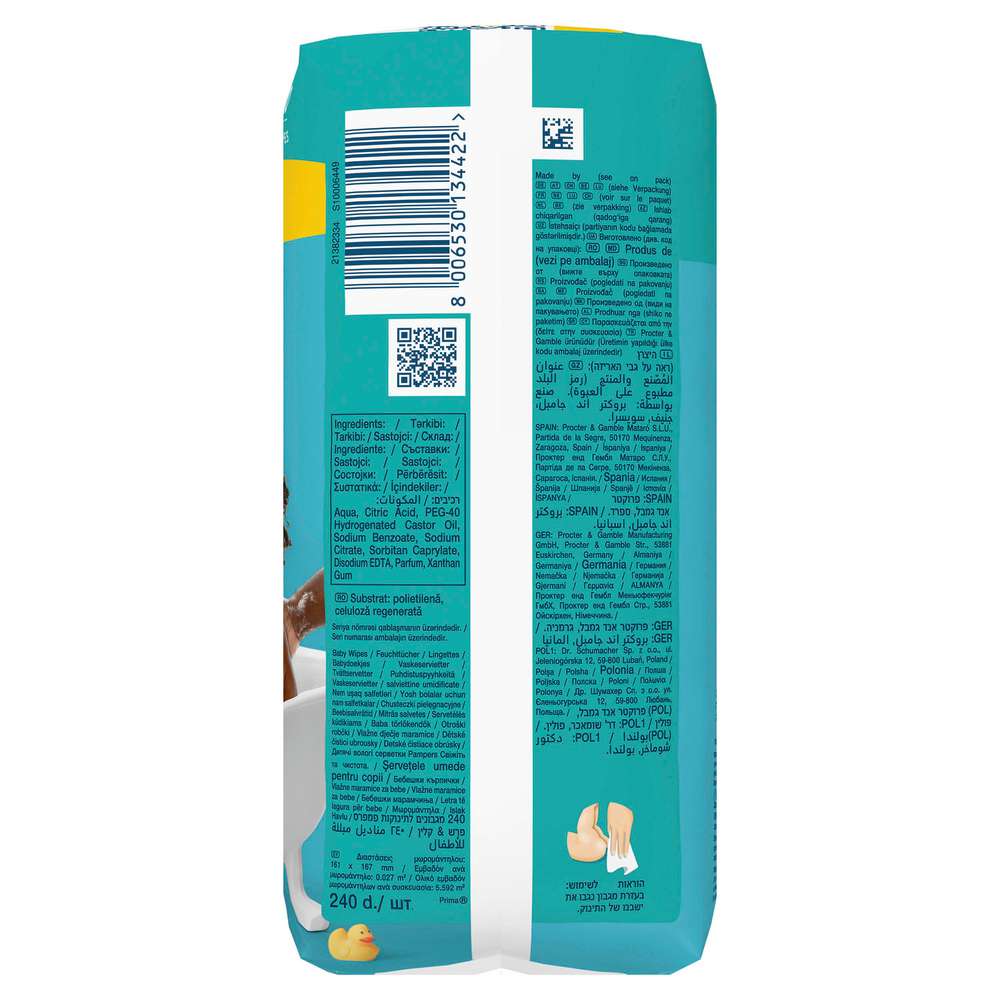 Produktabbildung Pampers Feuchttücher fresh & clean