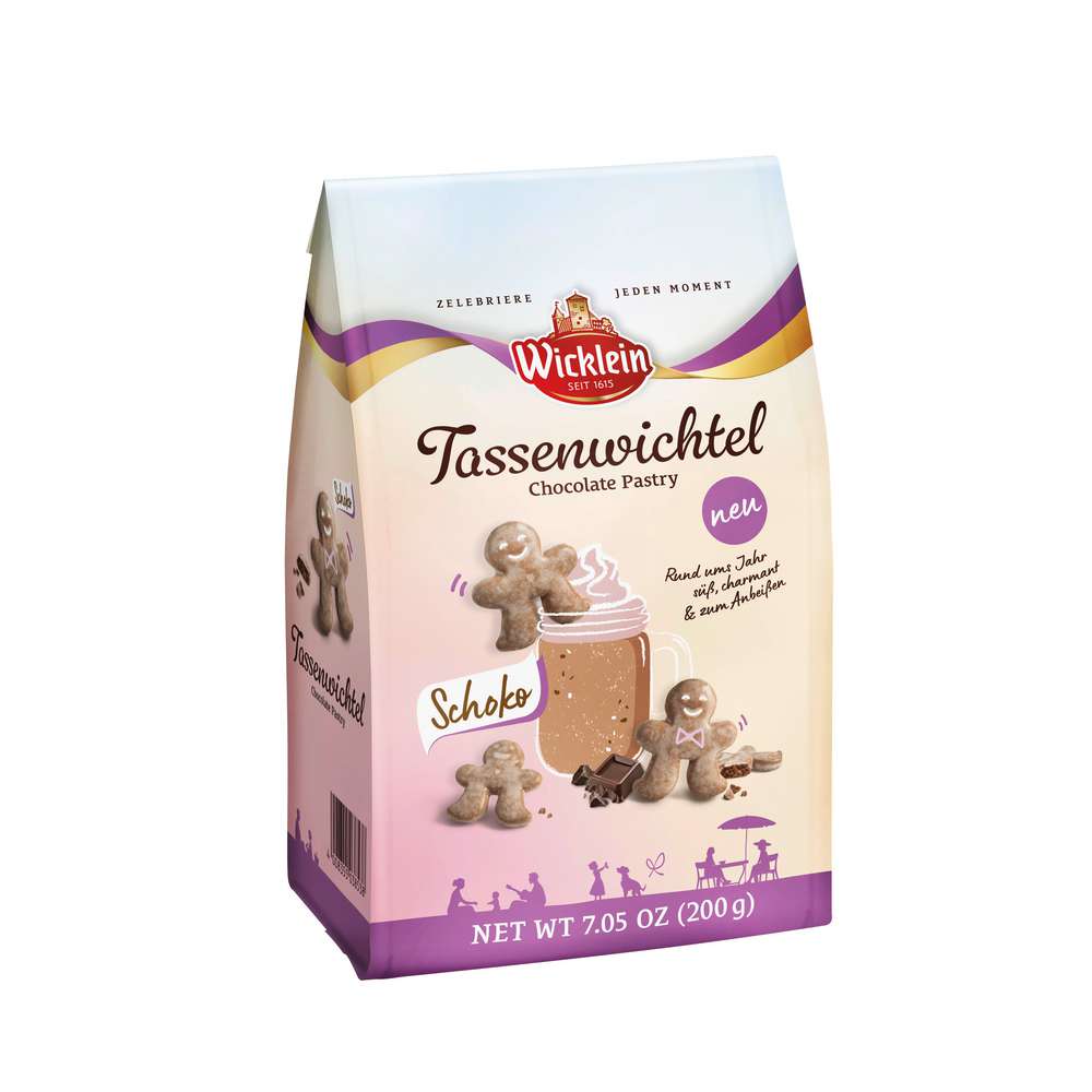 Produktabbildung Wicklein Tassenwichtel Chocolate Pastry, Schoko