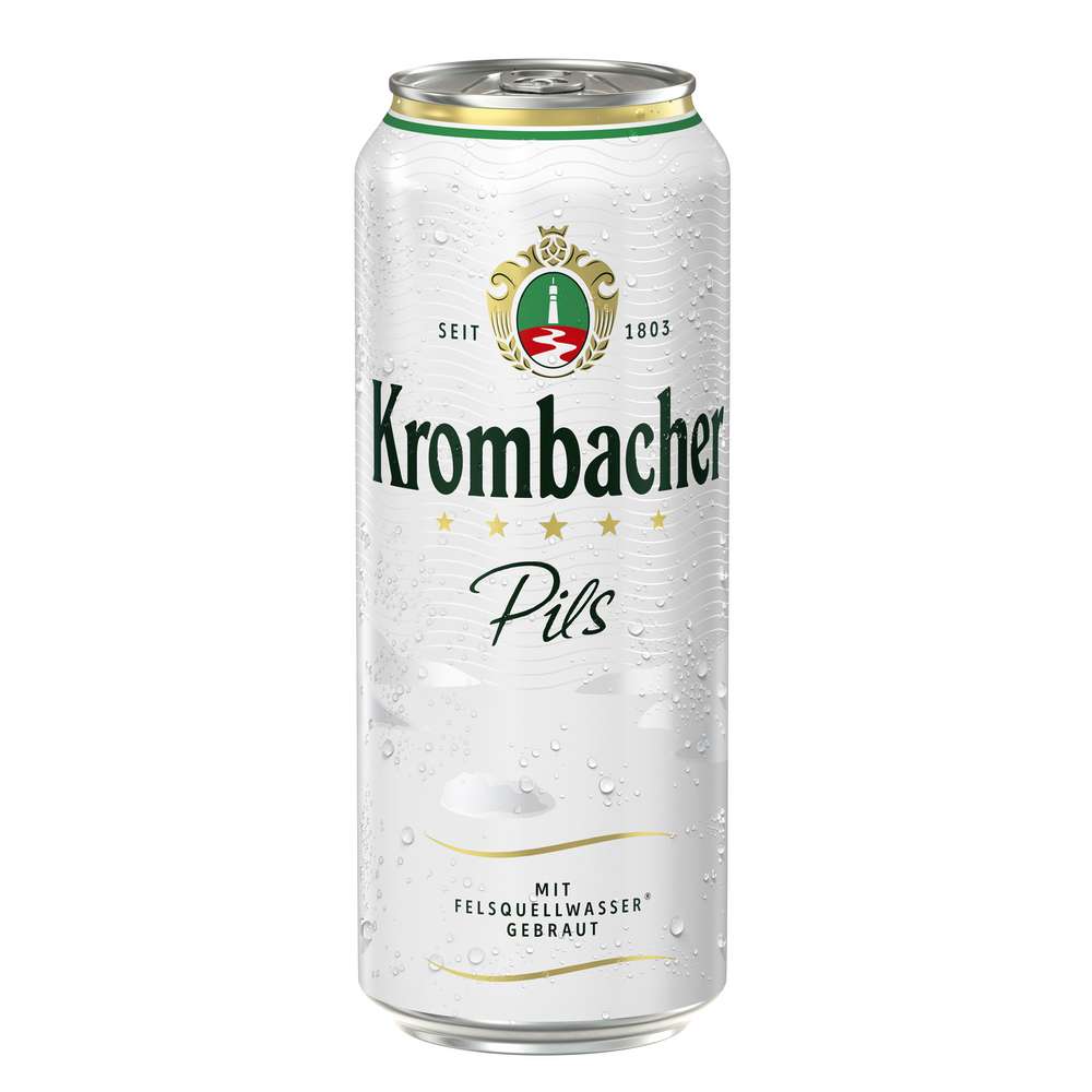 Produktabbildung Krombacher Pilsener Bier 4,8%