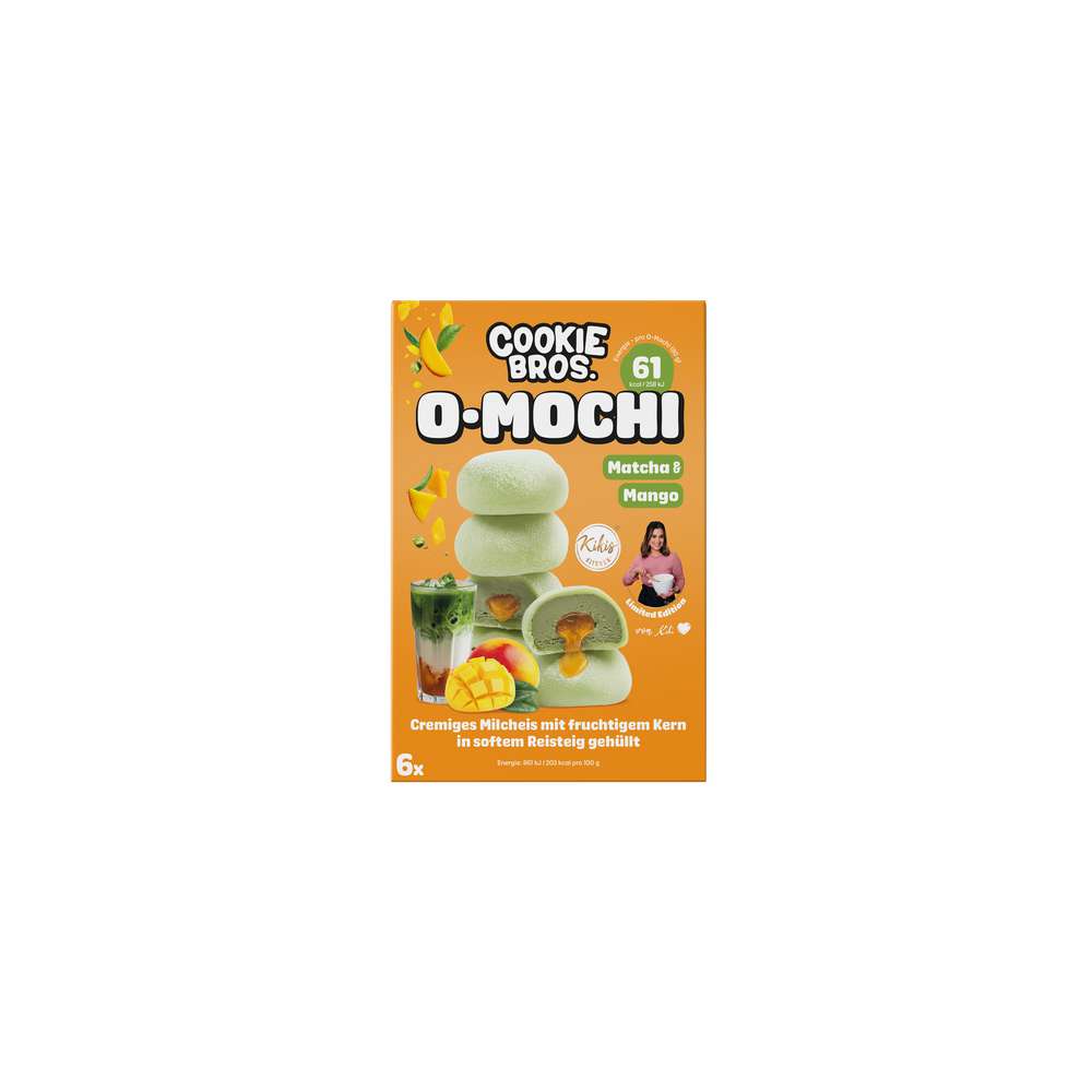 Produktabbildung O-Mochi Mochi Eis, Matcha & Mango