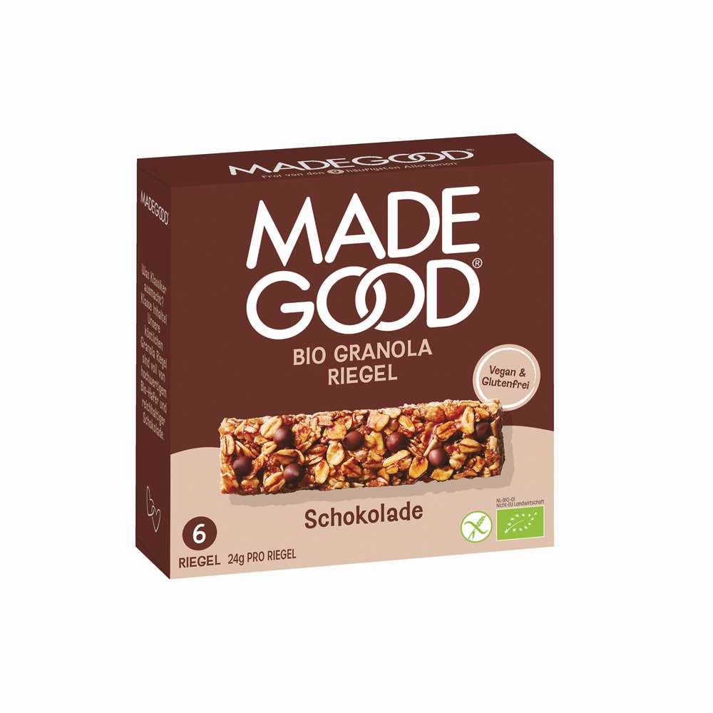 Produktabbildung Made Good Bio Müsliriegel, Granola Choc-Chip