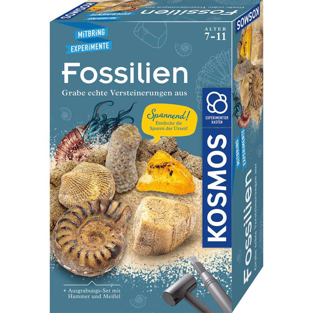 Produktabbildung Kosmos Mitbringexperiment, Fossilien