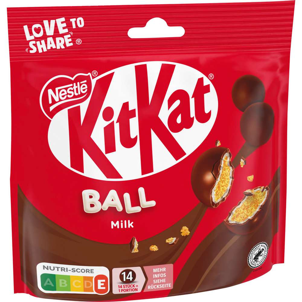 Produktabbildung Nestlé Kit Kat Balls Milk
