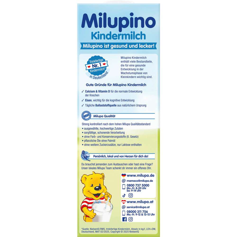 Produktabbildung Milupa Kindermilch Milupino, 1-3 Jahre