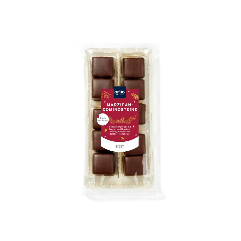 Produktabbildung Arko Dominosteine Marzipan