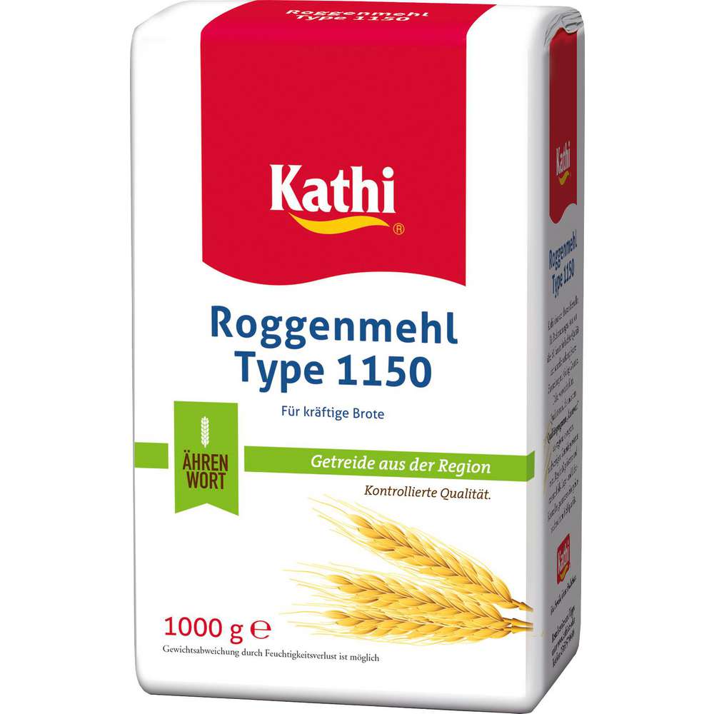 Produktabbildung Kathi Roggenmehl Typ 1150