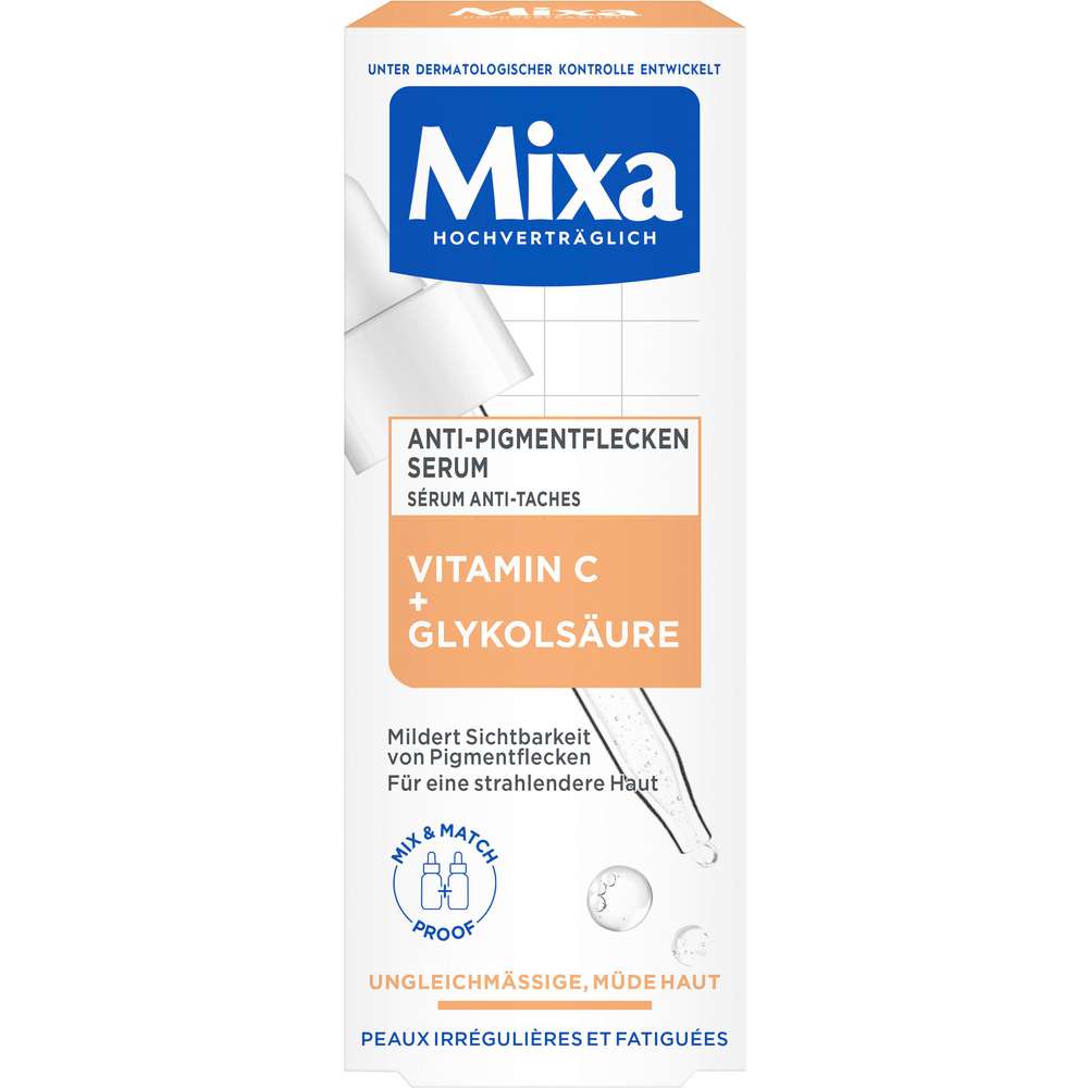 Produktabbildung Mixa Anti-Pigmentflecken Serum