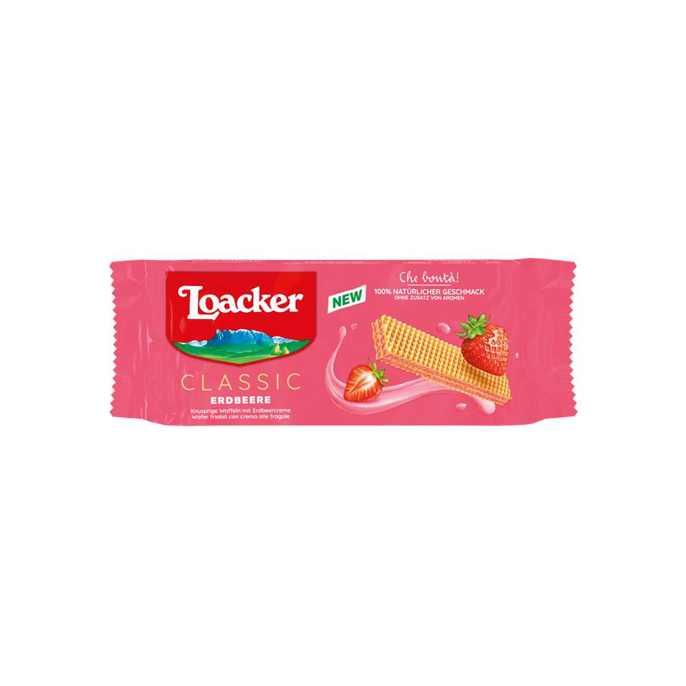 Produktabbildung Loacker Classic Strawberry