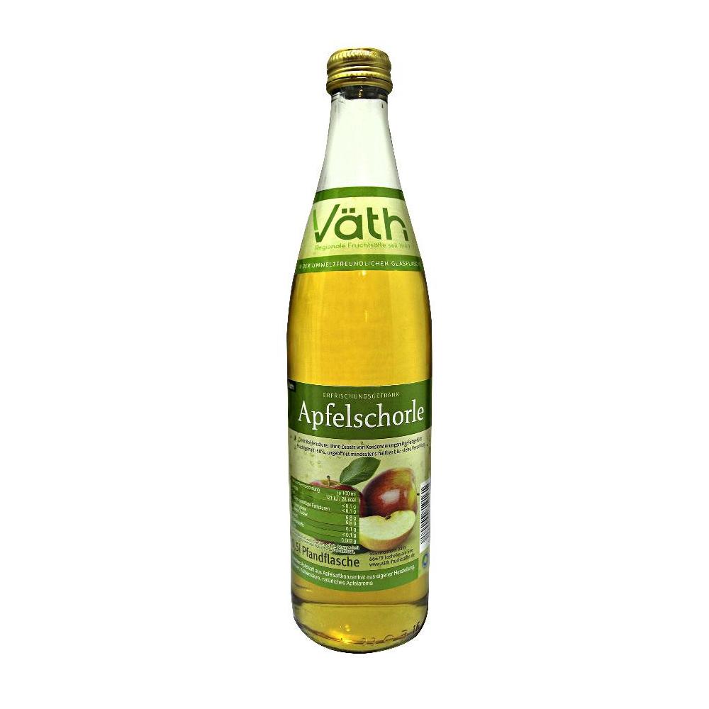 Produktabbildung keine Marke Väth Apfel-, Rhabarberoder Johannisbeerschorle, je 0,5 l