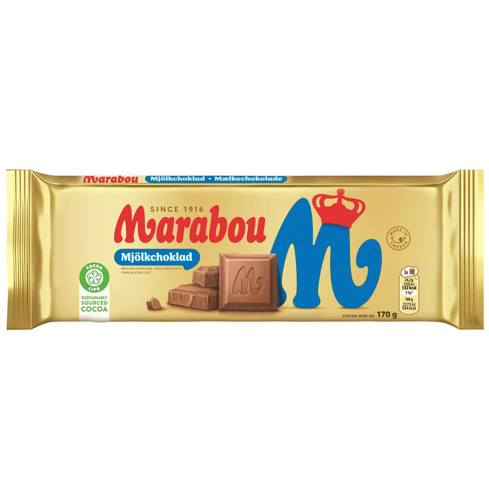 Produktabbildung Marabou Tafelschokolade Milchschokolade