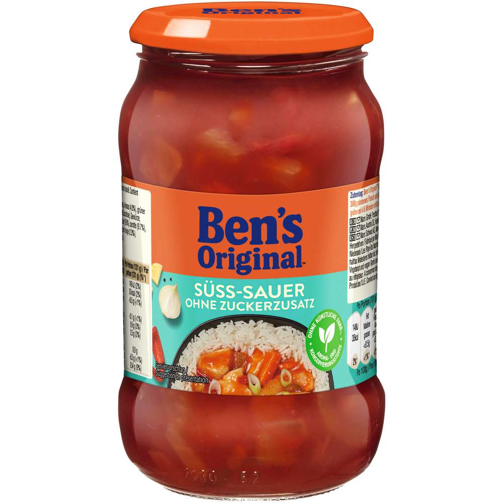 Produktabbildung BEN'S ORIGINAL Soße Süß-Sauer, ohne Zuckerzusatz