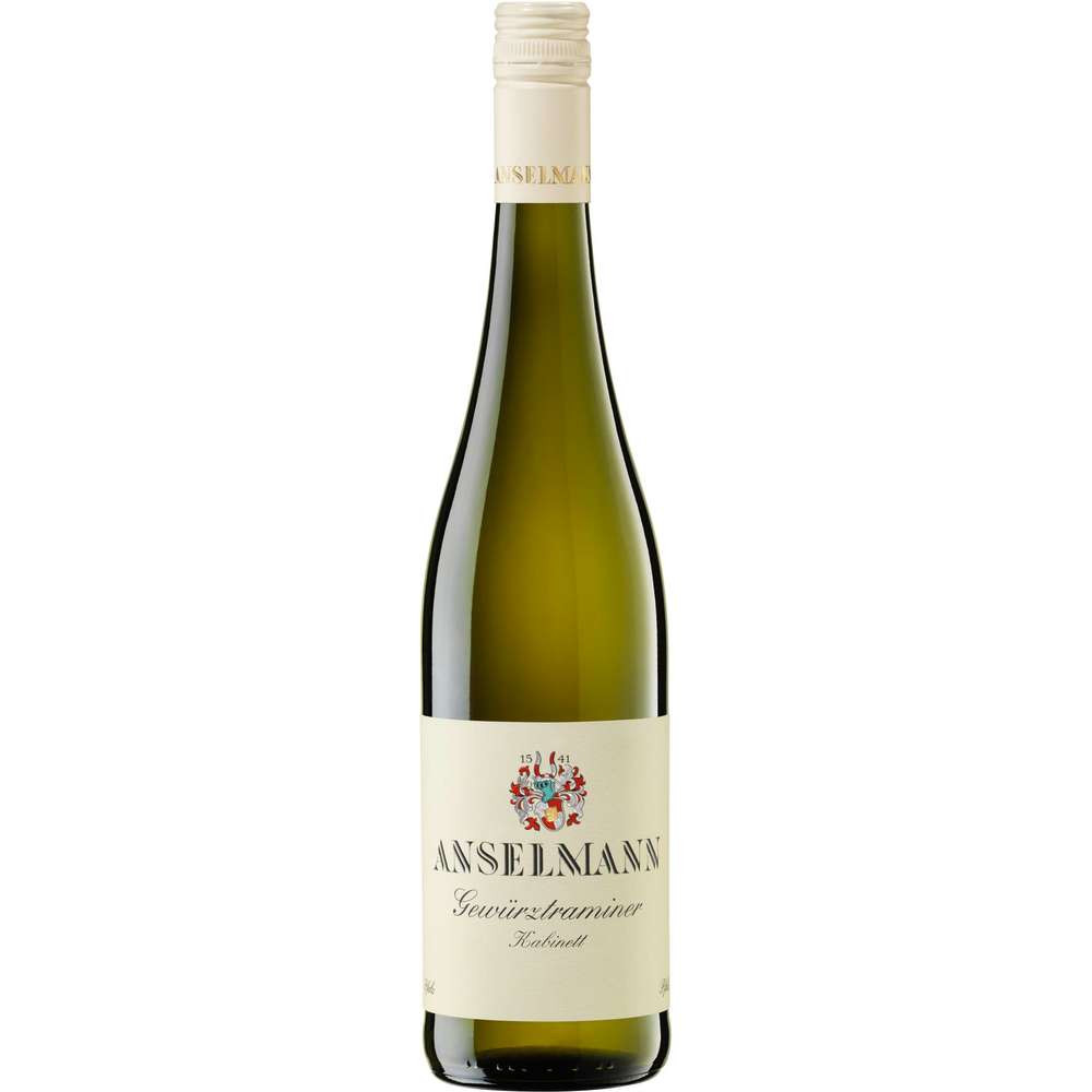 Produktabbildung Anselmann Gewürztraminer Kabinett DQW, Weißwein