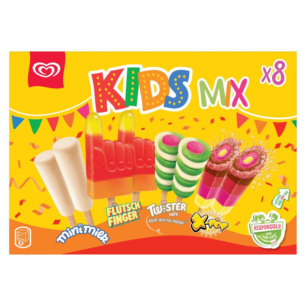 Produktabbildung Langnese Stiel-Eis Kids Mix
