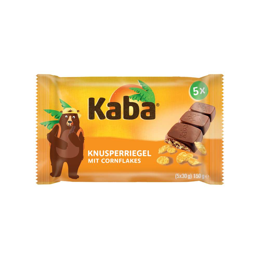 Produktabbildung Kaba Knusperriegel, Cornflakes