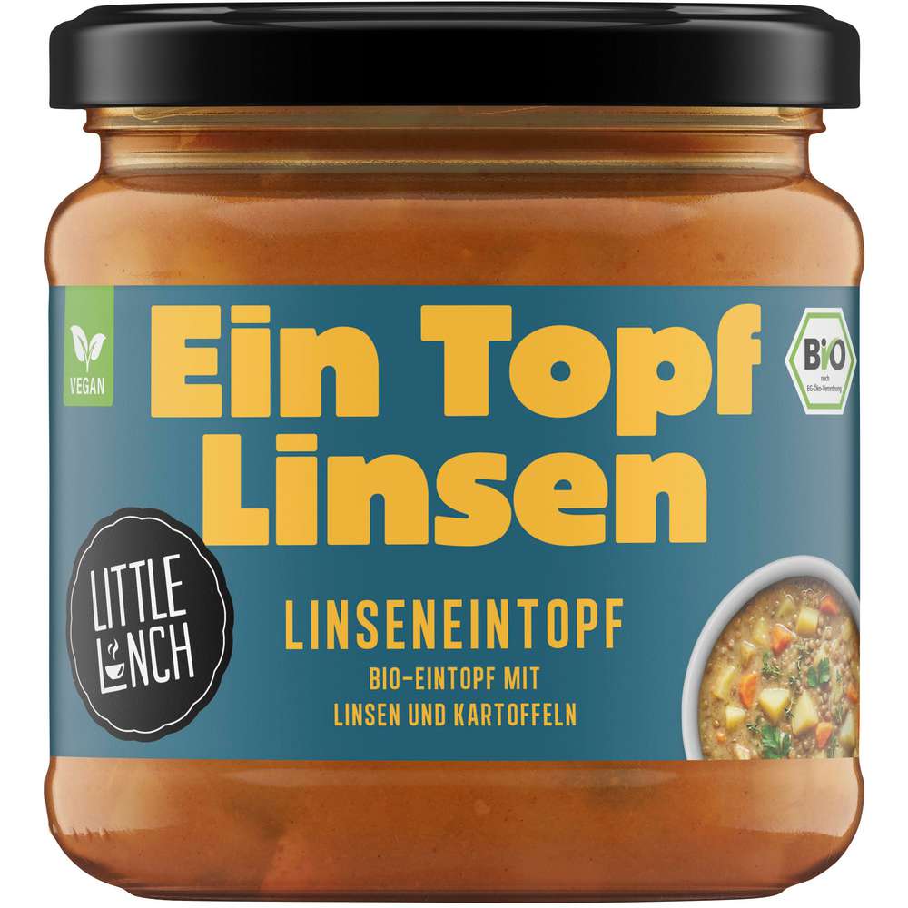 Produktabbildung Little Lunch Bio Linseneintopf