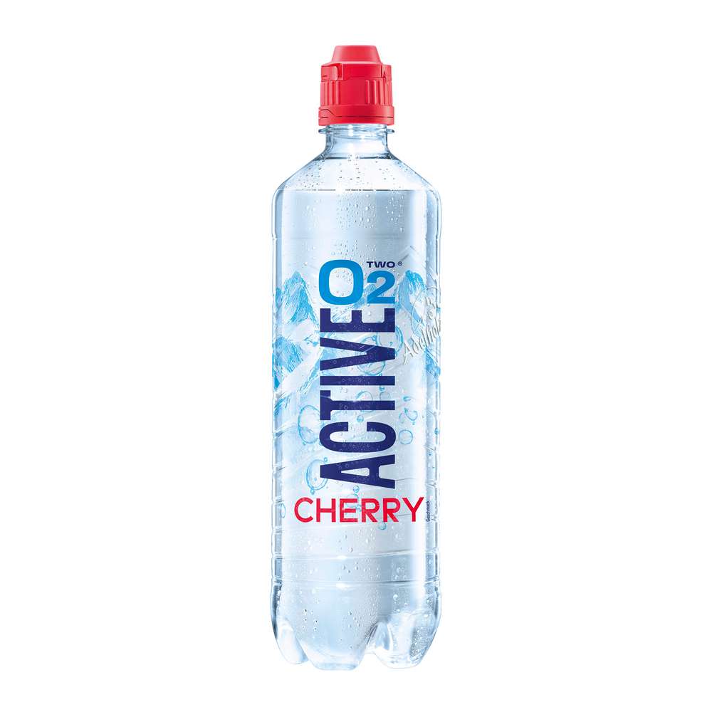 Produktabbildung Active O² Mineralwasser, Kirsch-Geschmack, Naturell