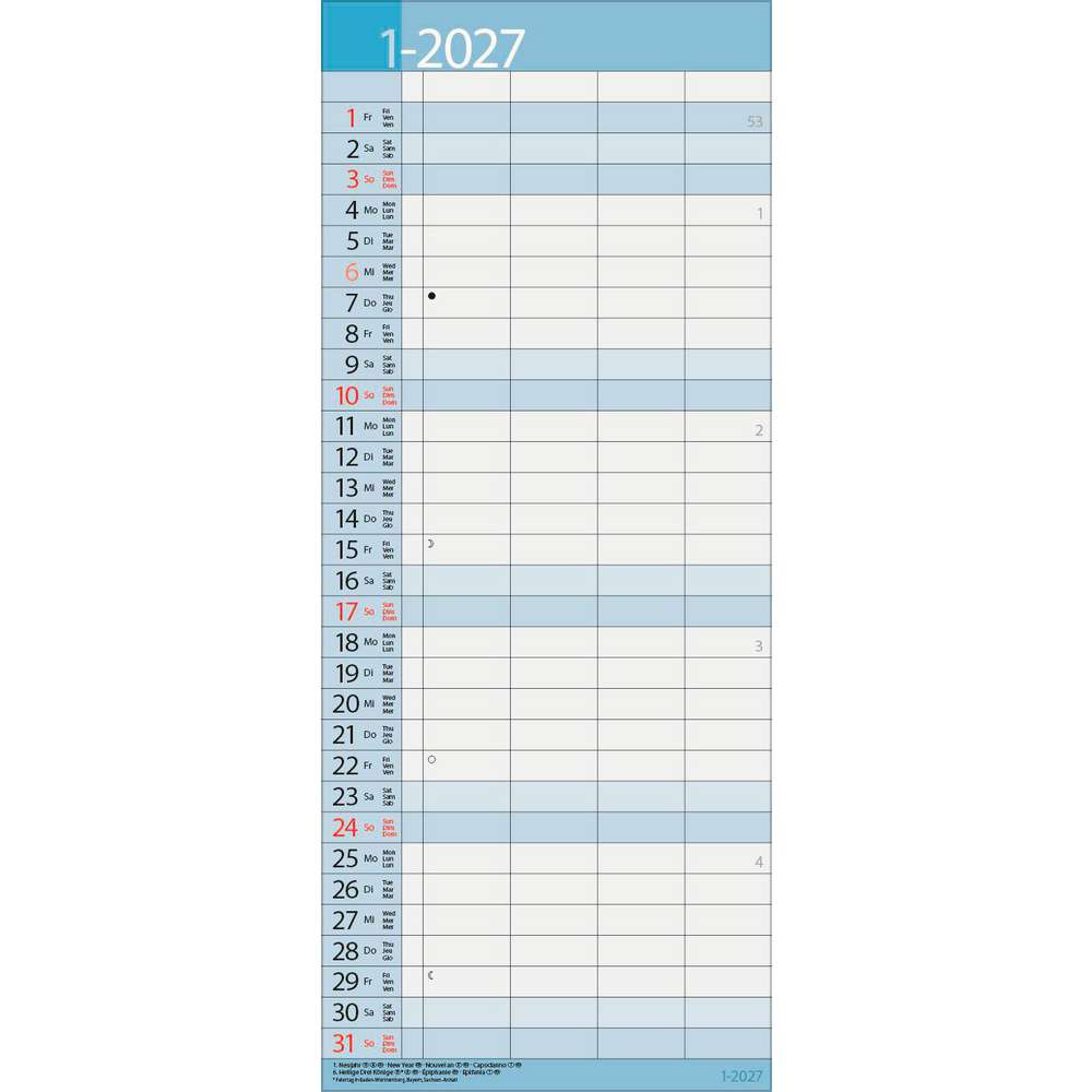 Produktabbildung Korsch Verlag Familien-Planer Lifestyle 2027