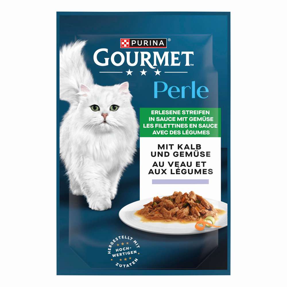 Produktabbildung Purina Katzen-Nassfutter Gourmet Perle, Kalb