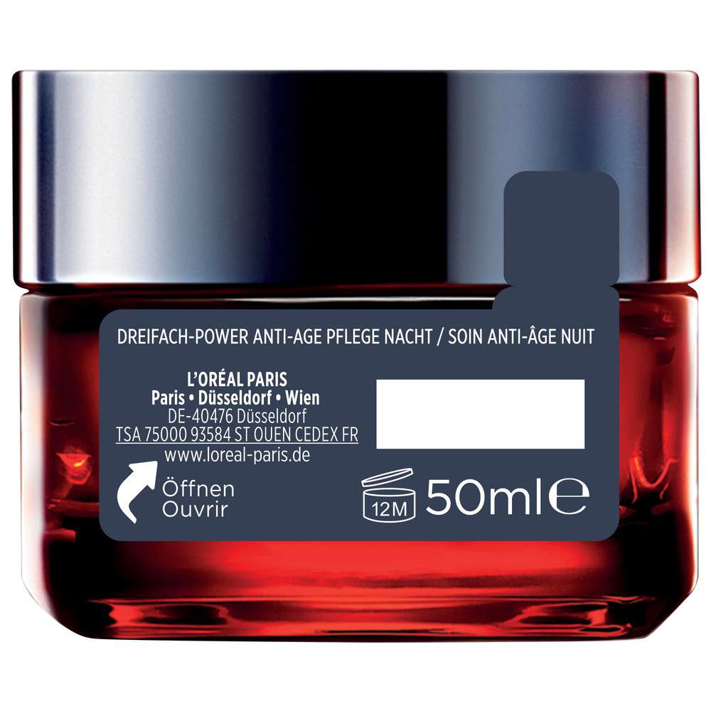 Produktabbildung L'Oreal Paris Nachtpflege Laser X3 Anti Age
