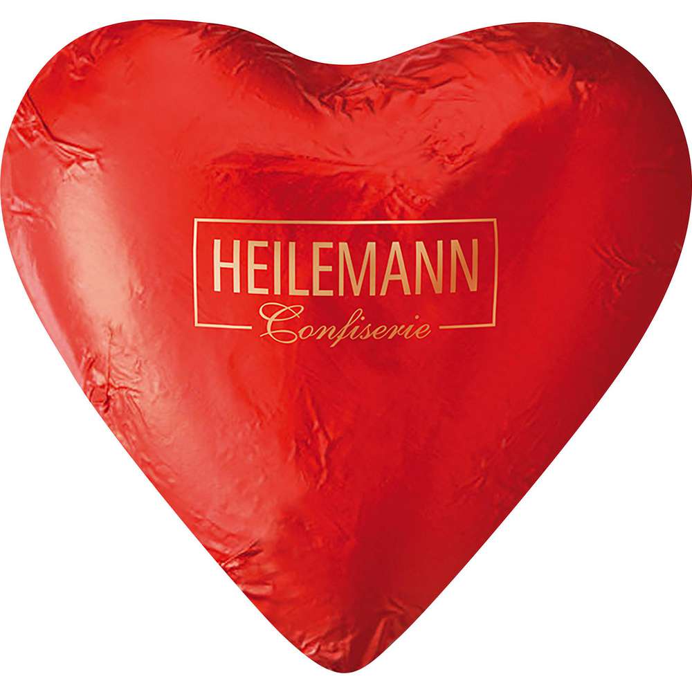 Produktabbildung Heilemann Schokoladen-Herz, Edelvollmilch