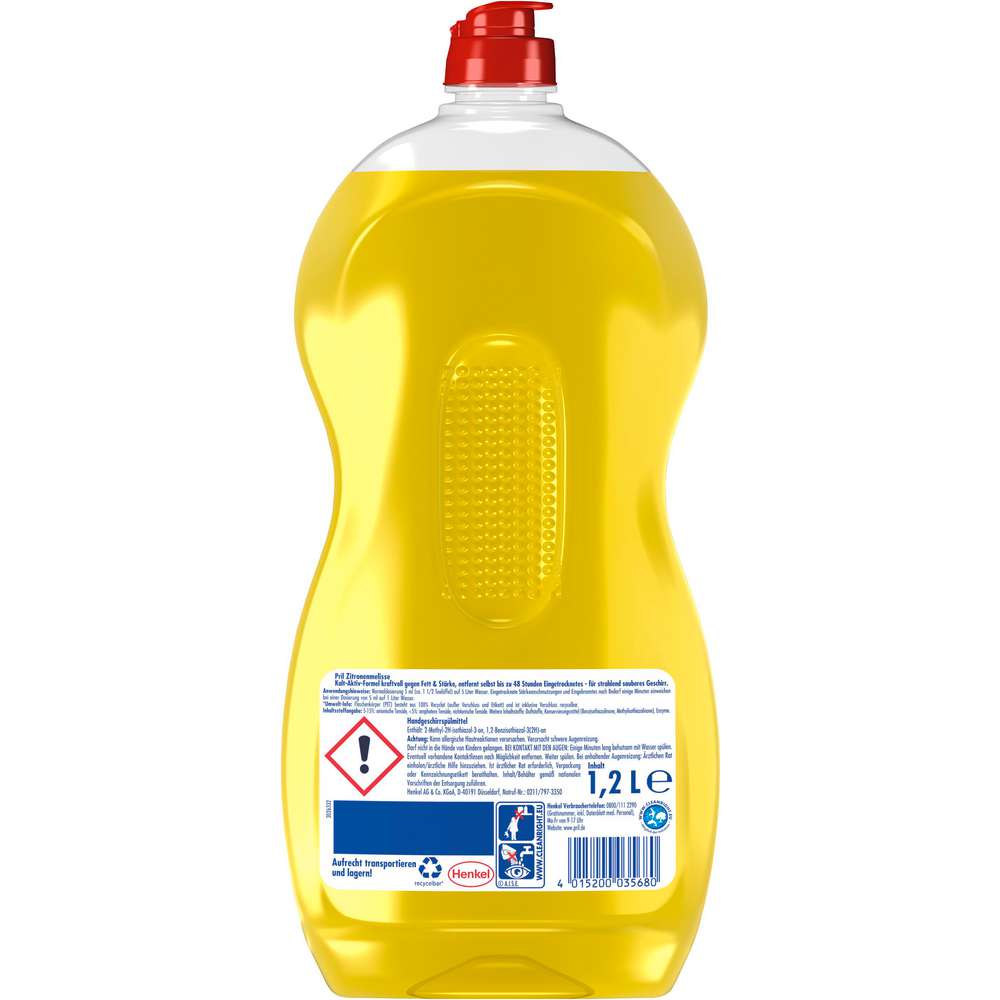 Produktabbildung Pril Geschirrspülmittel XXL, Zitronenmelisse