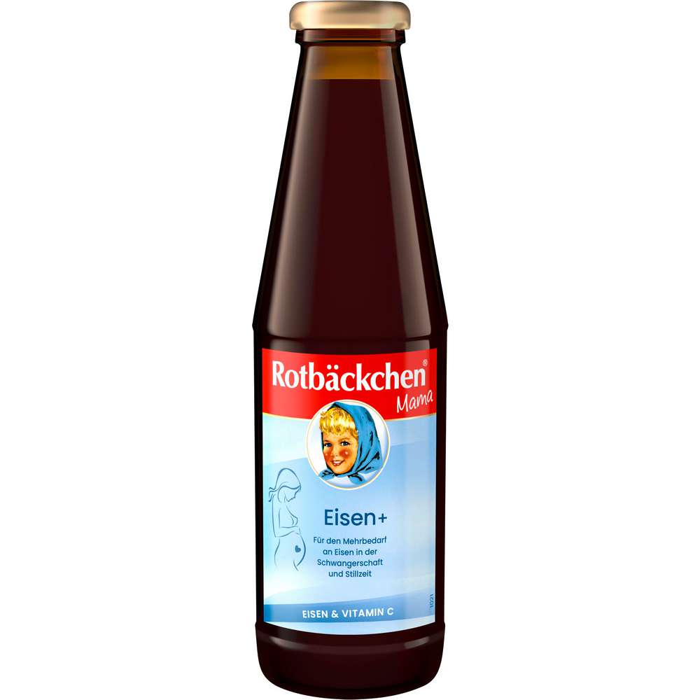Produktabbildung Rotbäckchen Saft Mama, Eisen +